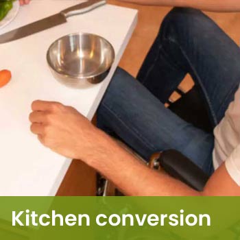 Accessible kitchen conversion