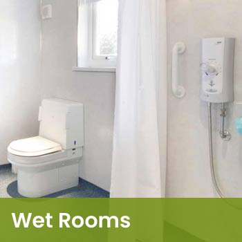 Disabled access wet rooms