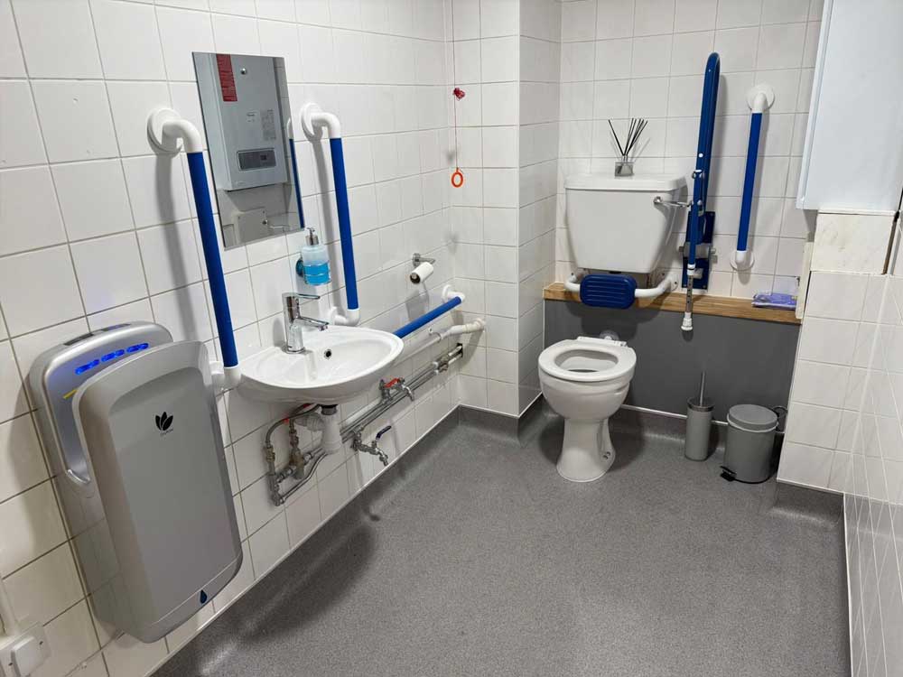 Public bathroom modernisation in Thame, Oxfordshire