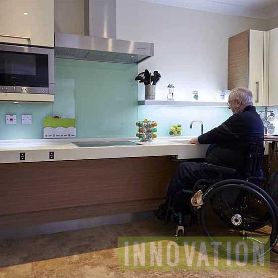 Disabled access kitchen conversion, Oxfordshire and Buckinghamshire