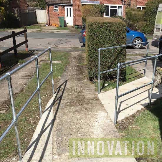 Wheelchair ramp construction, Oxfordshire and Buckinghamshire